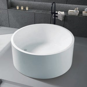 ST-8888 이동식욕조 1400x1400x600 원형 대형 프리스탠딩 프리미엄 인테리어