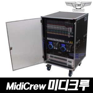 EWI BR-16UF-D 16랙사이즈 랙케이스 7mm아크릴도어형