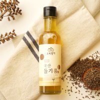 저온압착 국산 들기름 180ml