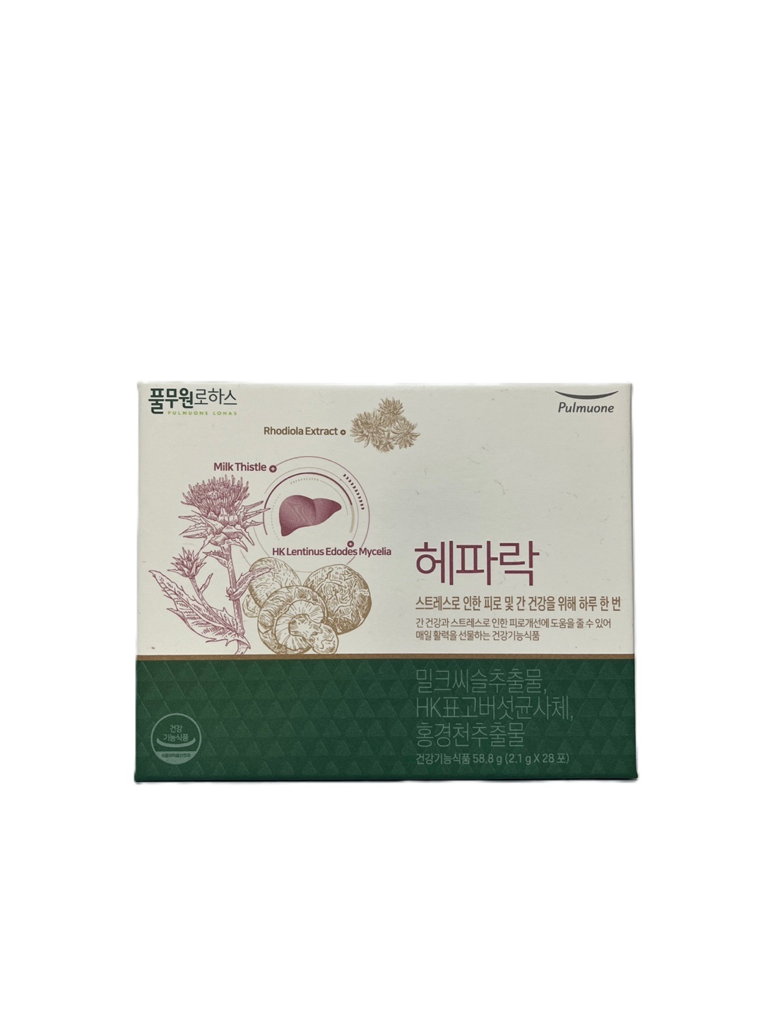 <b>풀무원로하스</b> 헤파락(1개월분)