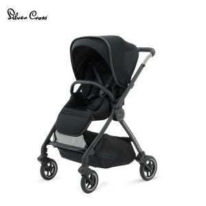 실버크로스 듄2 프리미엄 절충형 유모차 문더스트블랙