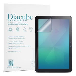 [당일발송/간편부착] 다이아큐브 갤럭시탭용 저반사 지문방지 블루라이트차단 액정보호필름 갤럭시탭 어드밴스2 10.1, 2매입