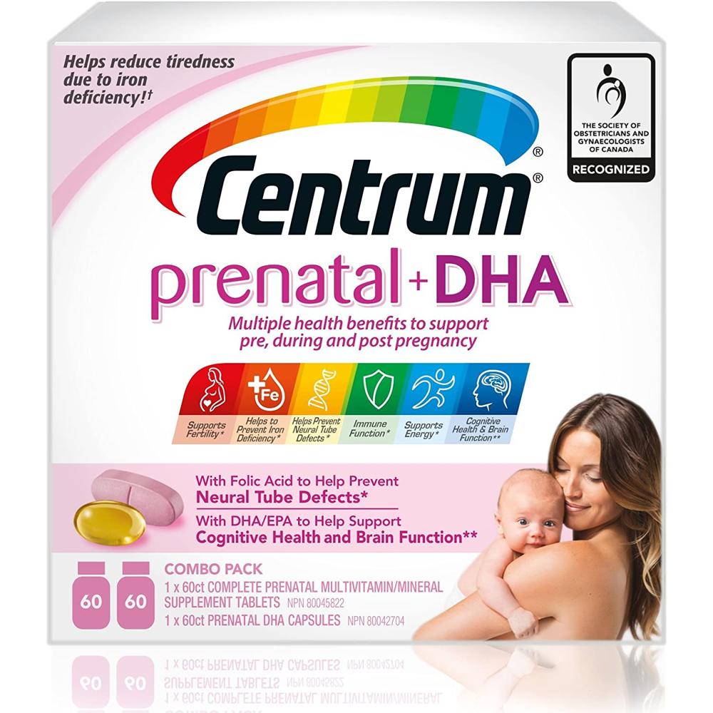 <b>센트룸</b> Prenatal+<b>Dha</b> 콤보 120정