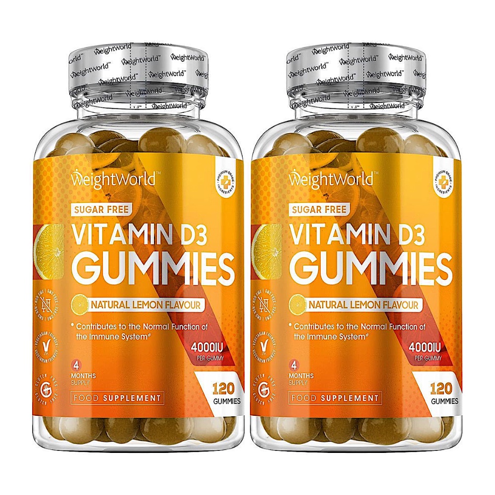 <b>웨이트월드 비타민 D</b>3 Vitamin 120구미 2개