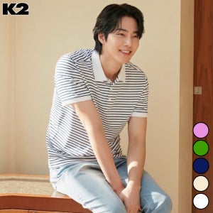 K2 반팔 티셔츠 냉감 기능성 일상복 남성