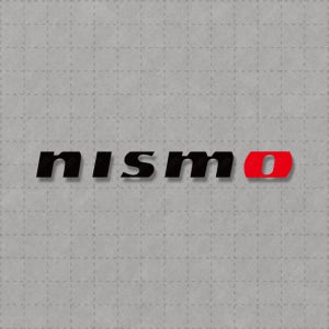 니스모 NISSO 닛산 스티커 검정 빨강 10cm x 1cm