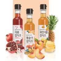 감식초 효능 과일식초 상큼한 비가열 스위트 선물세트 180ml 3개입