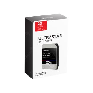 WD 울트라스타 SATA 20TB 기업용 HC555 WUH722020CLE6L4 3년 보증