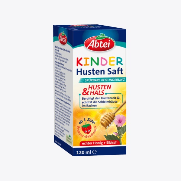 압타이(Abtei) 어린이용 기침 시럽 꿀 마시멜로 120ml