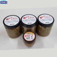 [한칼식품]청양고추다대기 밥깡패 실속형 번들기획(350g 3개+땡초비빔된장130g 1개 무료)