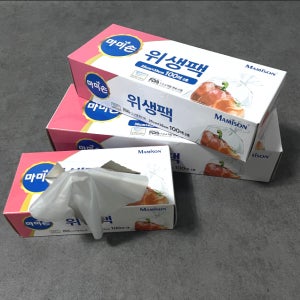마미손 위생백 300매 소 일회용 크린백 비닐 봉투