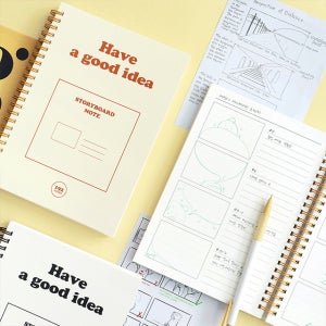 a5 콘티 노트 아이디어 스토리보드 노트 콘티북 플롯