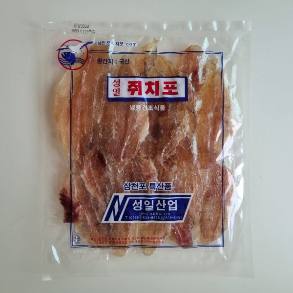 국산 삼천포 두꺼운 쥐치포 쥐포 성일산업 대성식품 삼해식품 300g, 250g 노가네 건어물