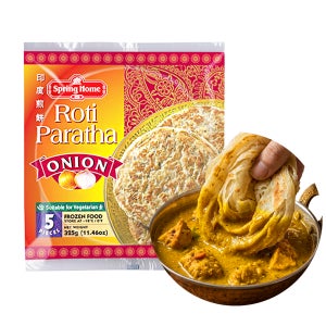 스프링홈 로띠파라타 어니언난 325g (65g 5장) 파라타 빵 인도 전통 커리난