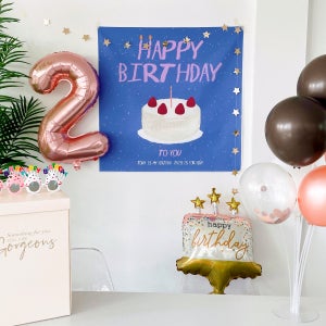 두돌생일상 아기생일파티 풍선 가랜드 꾸미기 세트 용품 1000일 500일 셀프