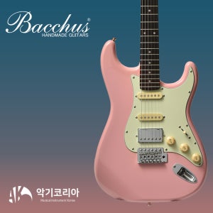 바커스 BST-2RSM/R SLPK 일렉기타 SSH 로스티드 메이플 넥 Bacchus