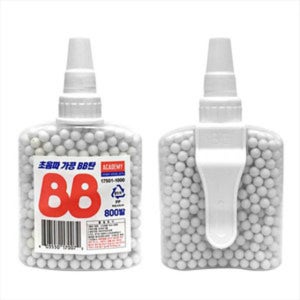 아카데미과학 초음파가공 비비탄 800발 BB탄 총알