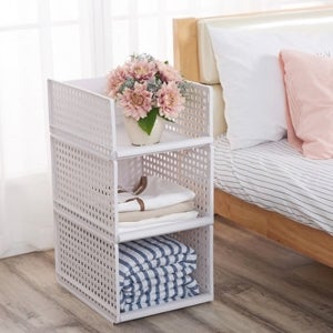 붙박이장정리 드레스룸 옷트레이 슬라이딩리빙박스 옷장 티셔츠