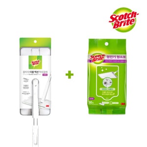 3M 올터치더블액션표준형막대걸레+정전기청소포30매