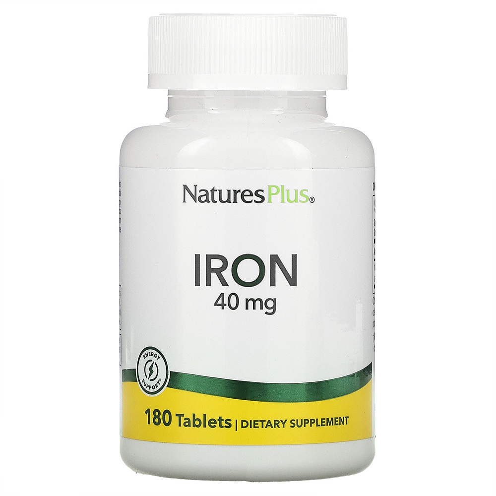 <b>네이처스플러스</b> 철분 40mg 180정