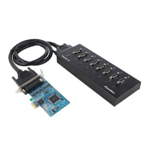 시스템베이스 Multi-8/LPCIe RS232 8포트 시리얼 카드