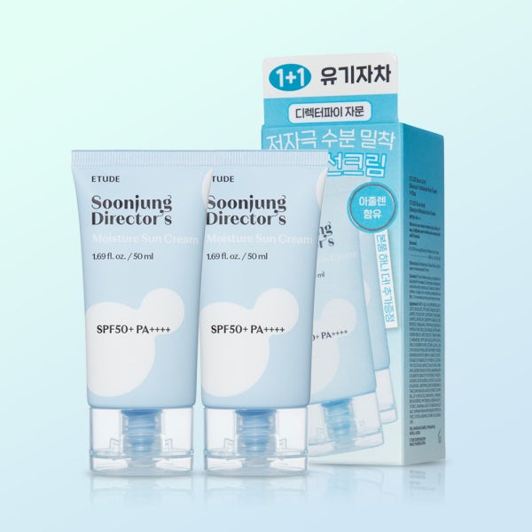 에뛰드 순정 디렉터 수분 선크림 SPF50+ PA++++, 50ml 2개