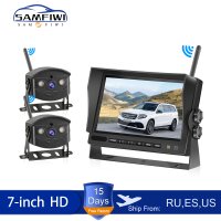 차량용 후방 카메라 모니터 TV 7 인치 car monitor 무선 트럭 백업