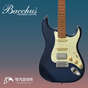 바커스 BST-2RSM/M DLPB 일렉기타 SSH 로스티드 메이플 넥 Bacchus