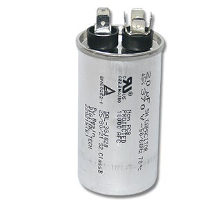 기동콘덴서 에어컨 냉장고 모터스타트 콘덴서 콤프레셔 370V(20uf) 마이크로