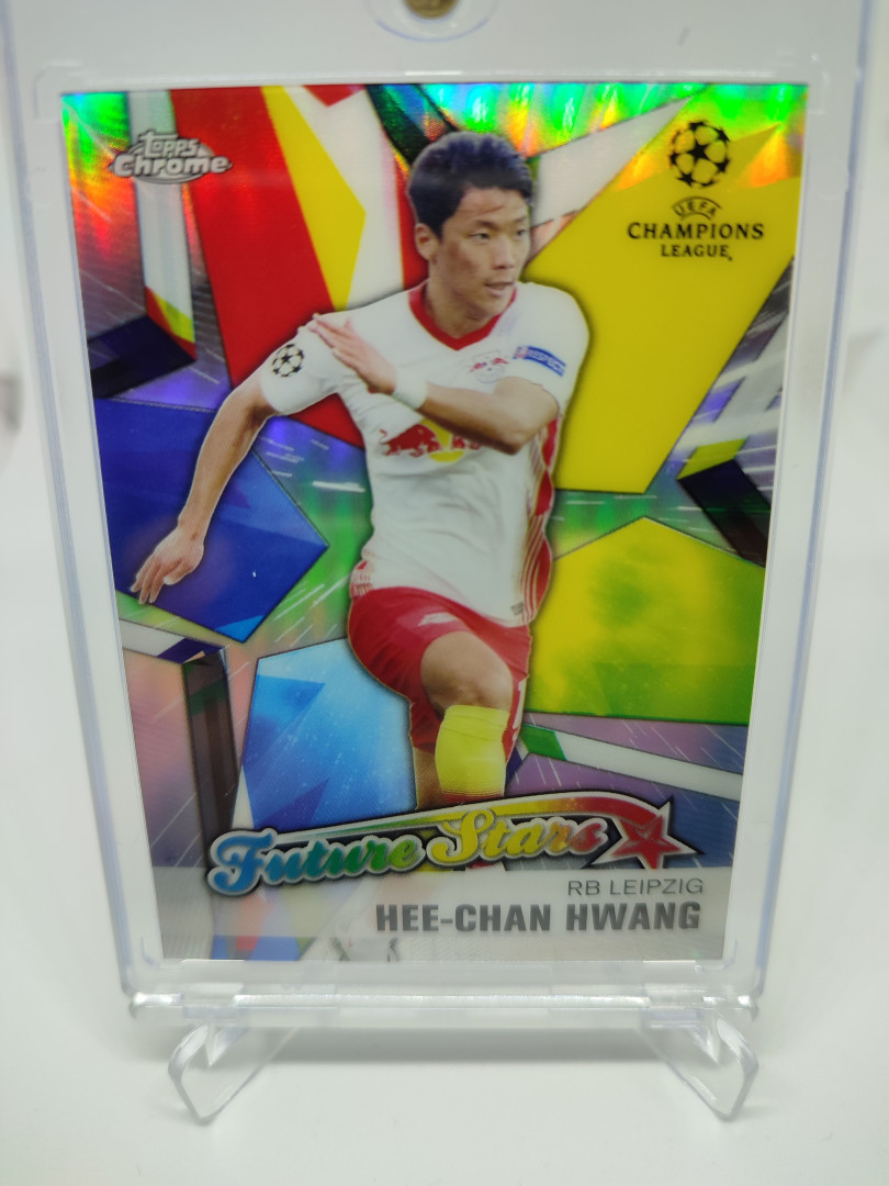 2020 Topps Chrome Future Stars 리프렉터 황희찬 분데스리가 축구 카드
