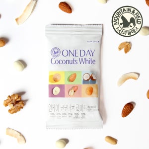 산과들에 코코넛칩 한줌견과 원데이코코너츠화이트50낱봉, 100낱봉