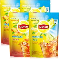 립톤 아이스티 레몬/복숭아 2kg 대용량 여름 음료수 차 피치