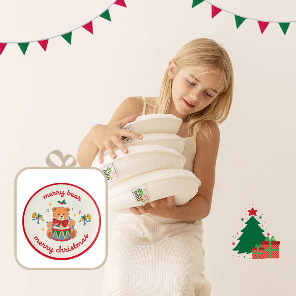 니노필로우 아기베개 두상베개 신생아 짱구 옆잠 P외 택1