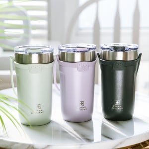 스위스밀리터리 보온컵 보냉컵 콜드컵 머그 스트랩텀블러 TS530 530ml
