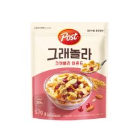 동서식품 포스트 그래놀라 크랜베리 아몬드 570g