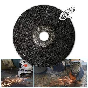 제일연마 4인치 A 연마석 3T 메탈 철 그라인더날 옵셋 연삭숫돌 마무리 디스크