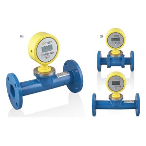 JEWP-50E 디지털폐수용적산수량계 플랜지타입(일체형) 3~30㎥/h 디지탈폐수적산유량계 JEWP50E FLANGE WATER FLOW METER