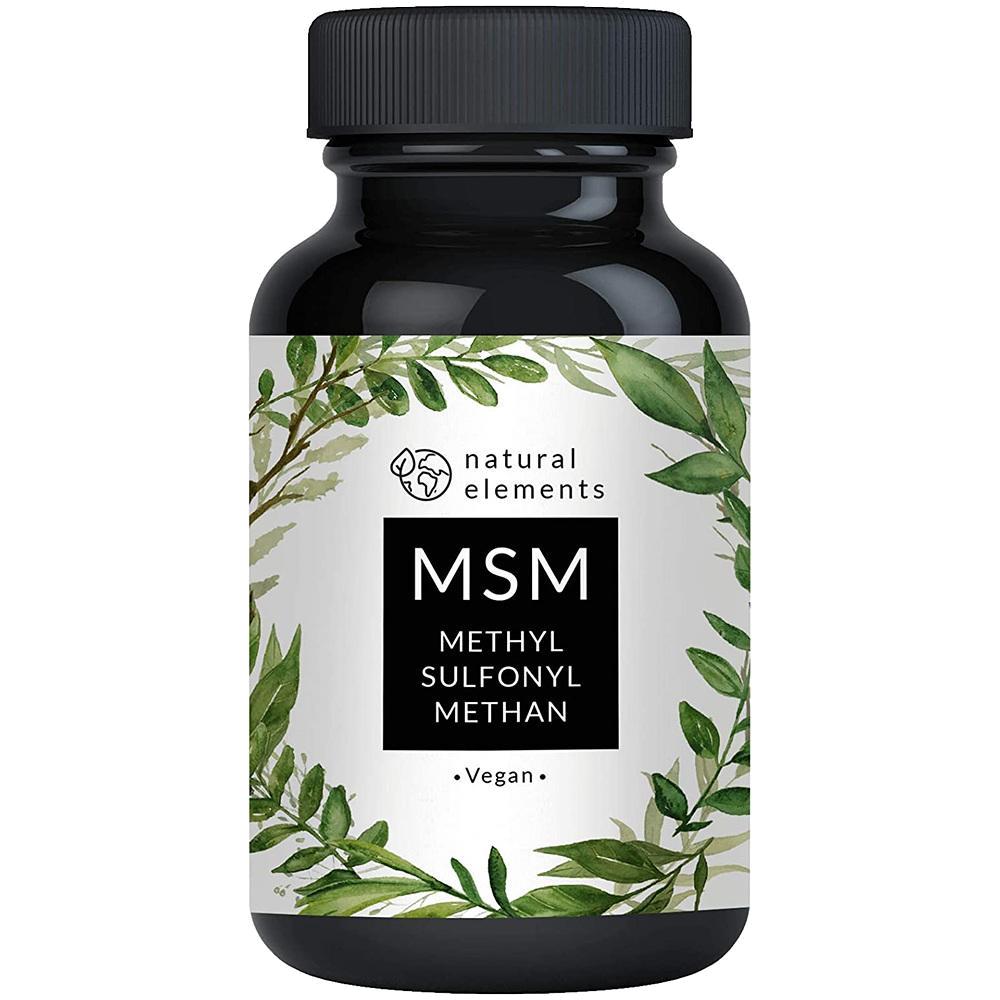 natural elements 내추럴엘리먼츠 <b>MSM</b> 엠에스엠 1600mg 365비건캡슐
