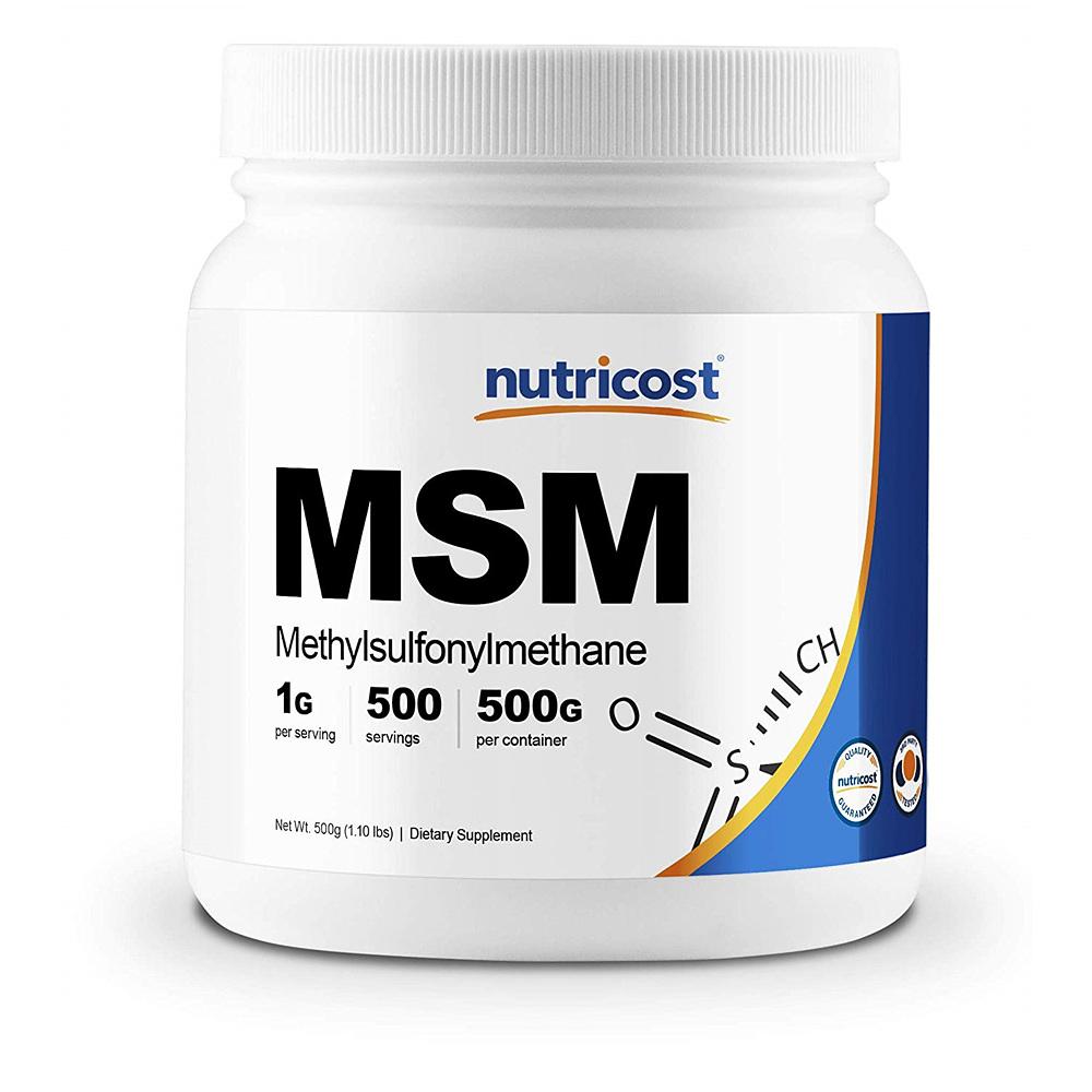 Nutricost <b>뉴트리</b>코스트 MSM <b>엠에스엠</b> 파우더 분말 1000mg 500g