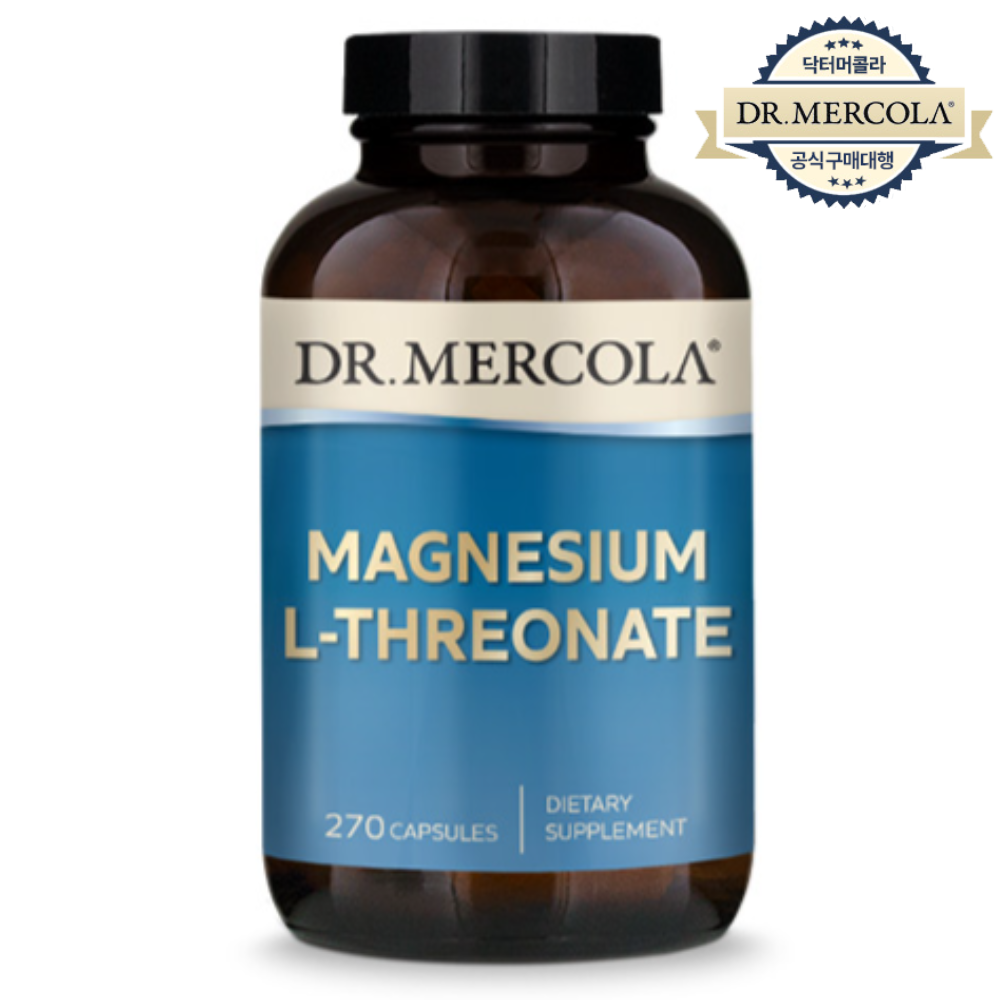 닥터머콜라 트레온산 마그네슘 L-트레오네이트 270캡슐