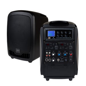 카날스 AT-260BN 무선마이크 스피커 블루투스 버스킹 이동식 충전식