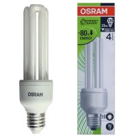 오스람 삼파장 DULUXSTAR EL23W 백색 840 EL20W 호환 아이보리빛 중간색