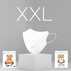 [A3마스크] 새부리형 얼큰이 화이트마스크 프리미엄마스크 초특대형 특대형 MB필터 50매 (국내산/국내필터)