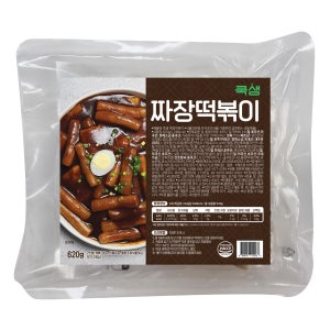 쿡생 짜장떡볶이 620g(2회분) 밀키트 간식 야식 분식