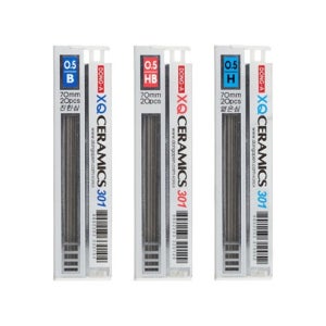 동아 XQ세라믹301 샤프심 H HB B (0.5)(17pcs)