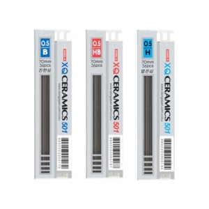 동아 XQ세라믹501 샤프심 H HB B (0.5)(27pcs)