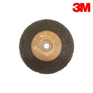 3M 스카치브라이트 베벨 브라운 디스크 페인트 용접면 산화막 녹 제거 마무리