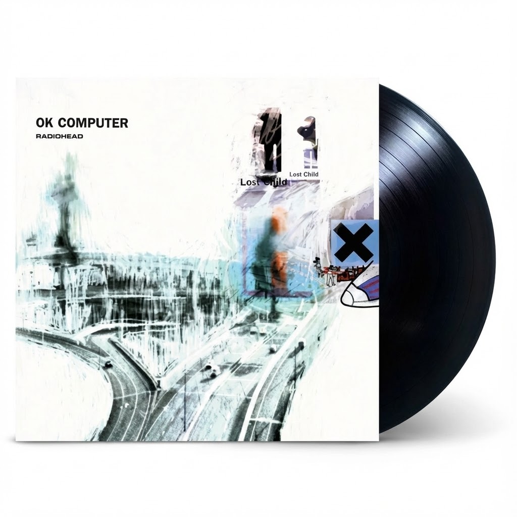 Radiohead OK Computer LP (라디오헤드 오케이 컴퓨터 LP)