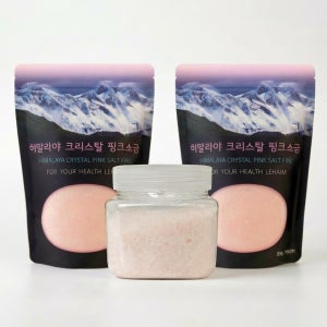 [1+1] 히말라야 핑크솔트 음용 미네랄 소금물 소금차 천연 암염