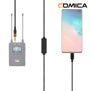 코미카 3.5mm TRS to USB-C연결어댑터 CVM-DL-SPX(UC)
